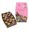 Deco Cups Giftbox, coffret de 16 chocolats ouvert